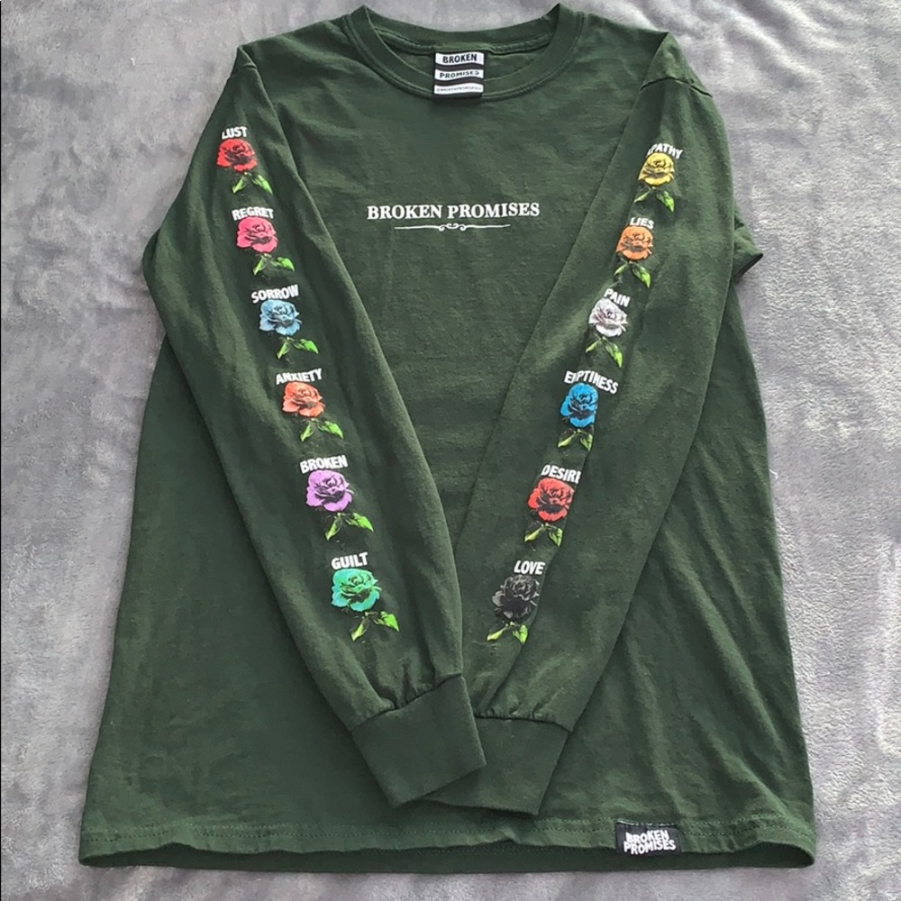 Broken Promises Feeled Guide Long Sleeve